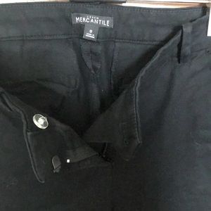 Black J Crew Factory (mercantile) Pants